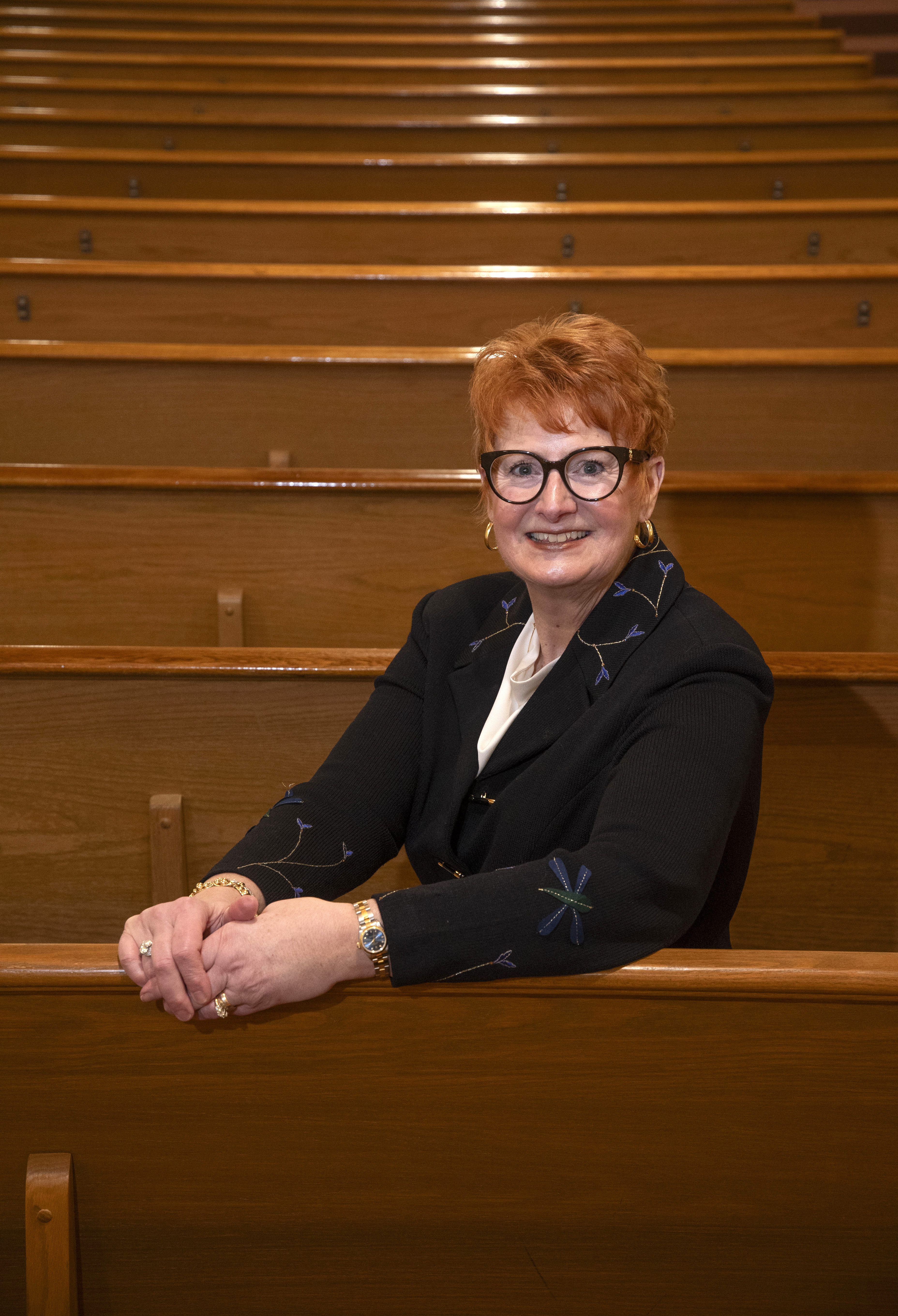 Laura Schiebert, director of faith formation for Our Lady of Grace Parish