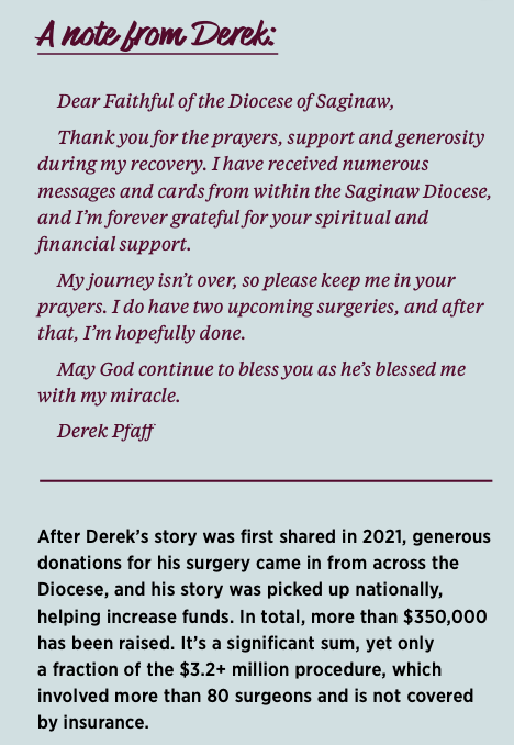 thank you note from derek