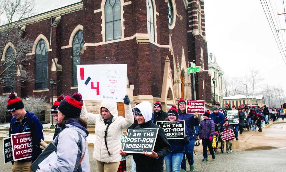 At Local March for Life, Pro-Life Advocates Renew Commitment to Protect Life, Help Families in Need