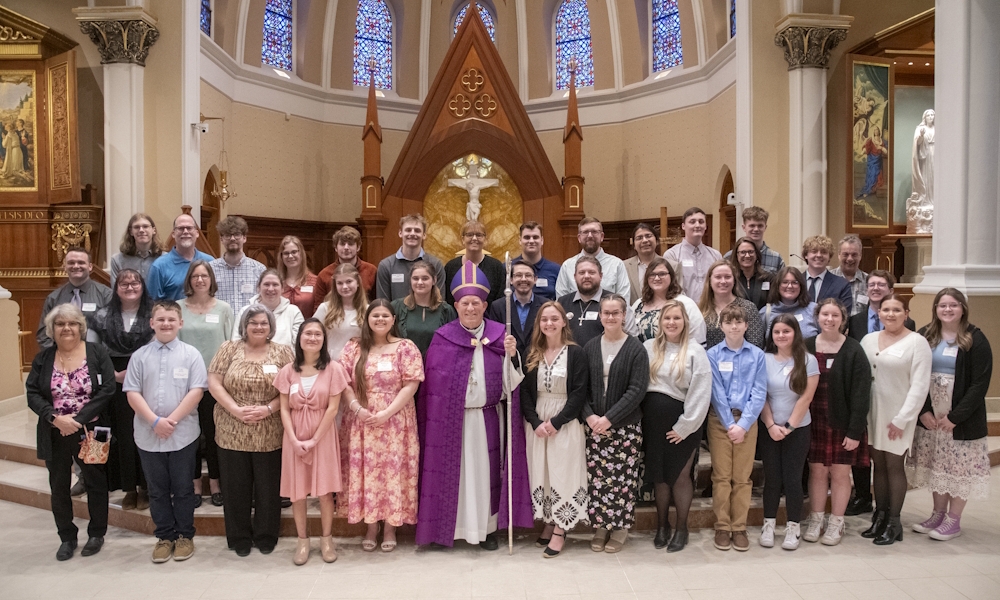 Elect welcomed into full communion with the Catholic Church at the Easter Vigil 3