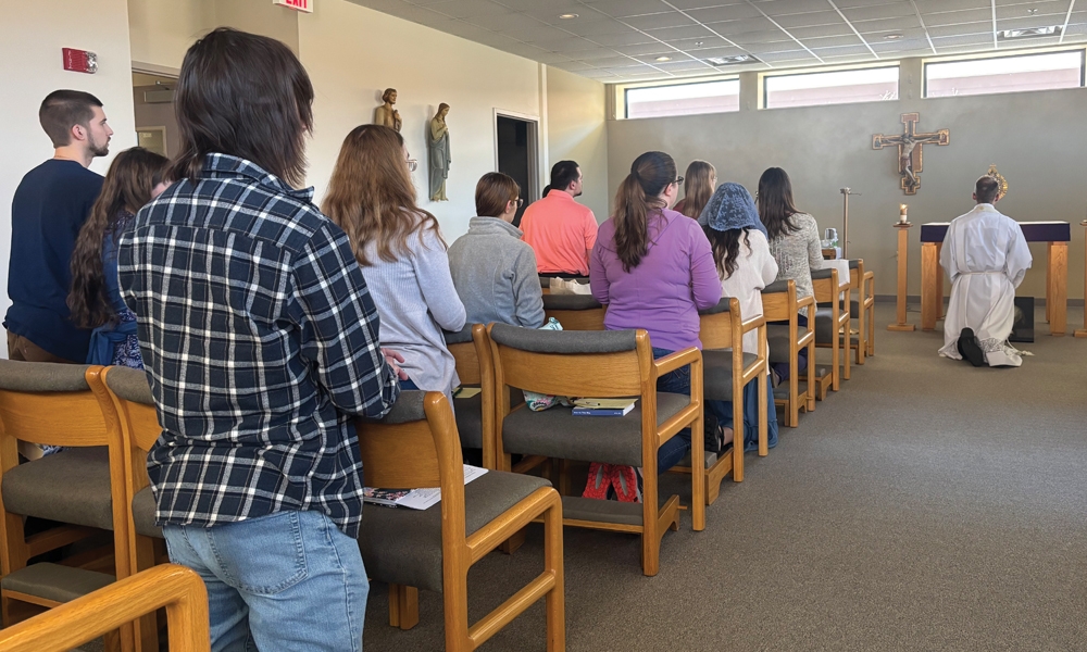 First Diocesan young adult retreat teaches “How to Pray”