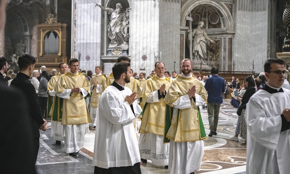 Saginaw seminarian ordained a deacon in Rome 2