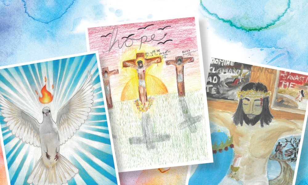 True, Good and Beautiful Art Contest shows the meaning of Christian hope 0