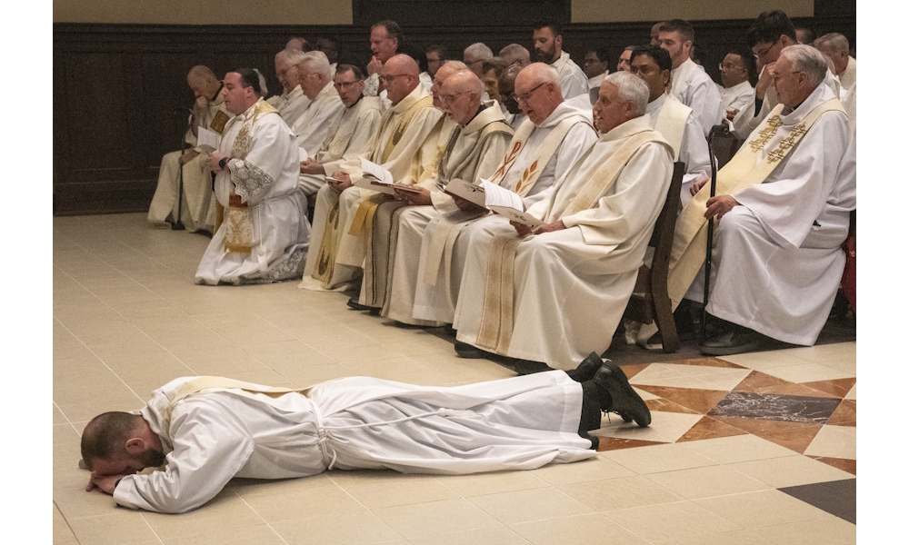 A tentative yes leads to a life of peace for the newly ordained Father Charles Warner 5