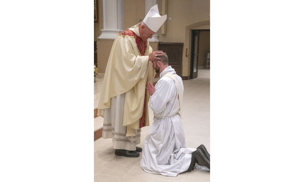 A tentative yes leads to a life of peace for the newly ordained Father Charles Warner 6