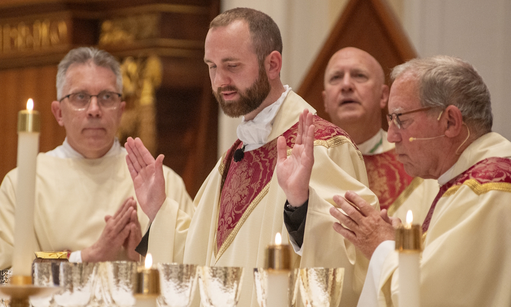 A tentative yes leads to a life of peace for the newly ordained Father Charles Warner 4