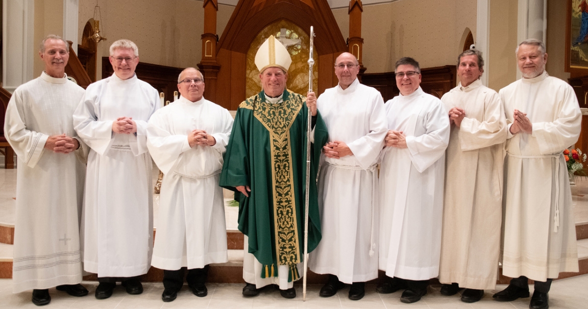 Seven Permanent Deacon Candidates Take Step Towards Holy Orders Great