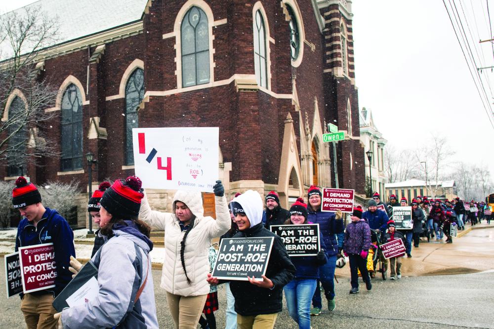 At Local March for Life, Pro-Life Advocates Renew Commitment to Protect Life, Help Families in Need