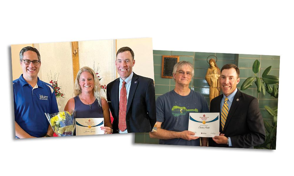Excellence in Teaching award recipients announced