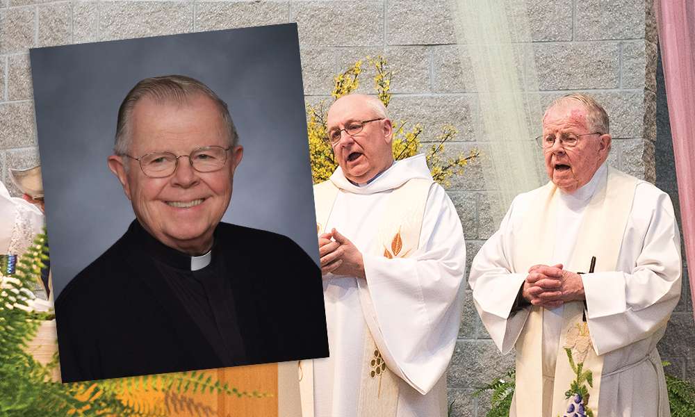 Father Bill Spencer remembered as a gentle mentor and compassionate father.