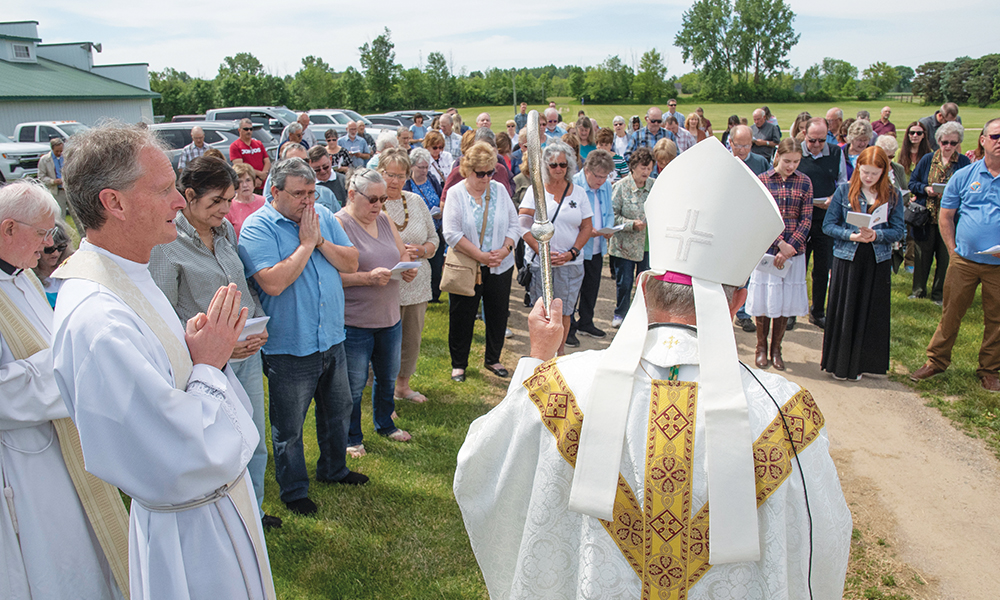 Bishop Gruss leads annual Rural Life Mass, celebrating agricultural heritage in the Thumb