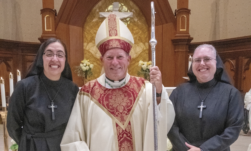 Two women profess perpetual vows