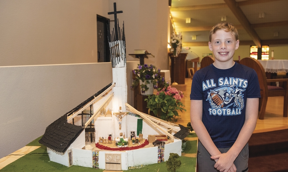 Bay City Teen Creates Model Church