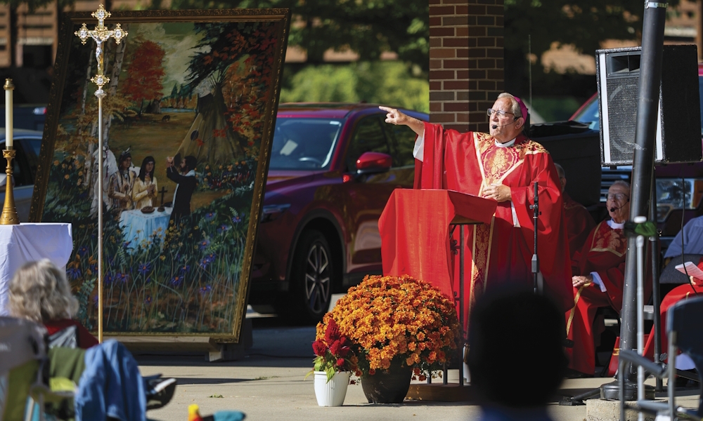 350th anniversary of first masses in the region