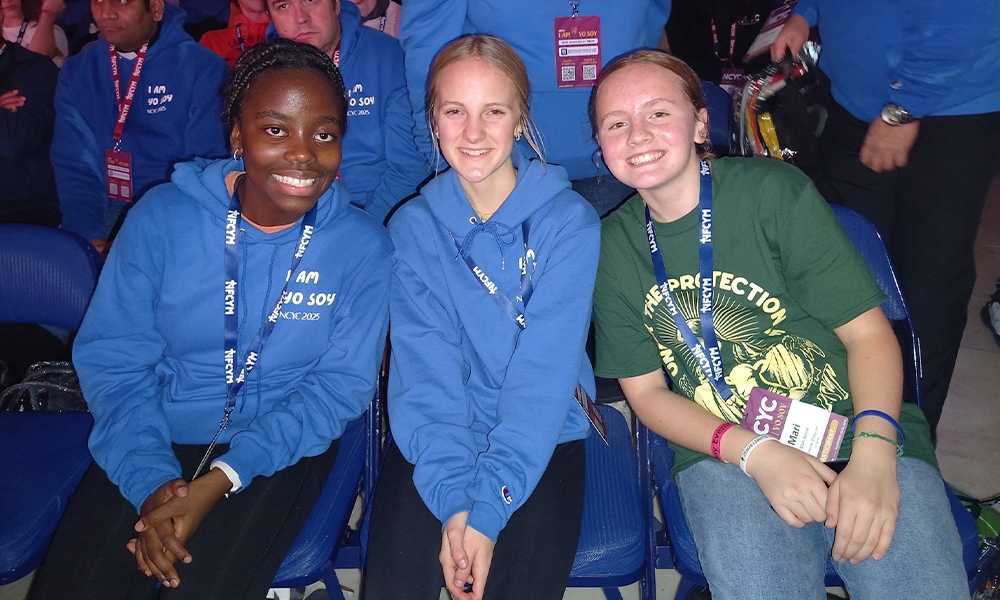 Diocesan youth find inspiration and fellowship at NCYC